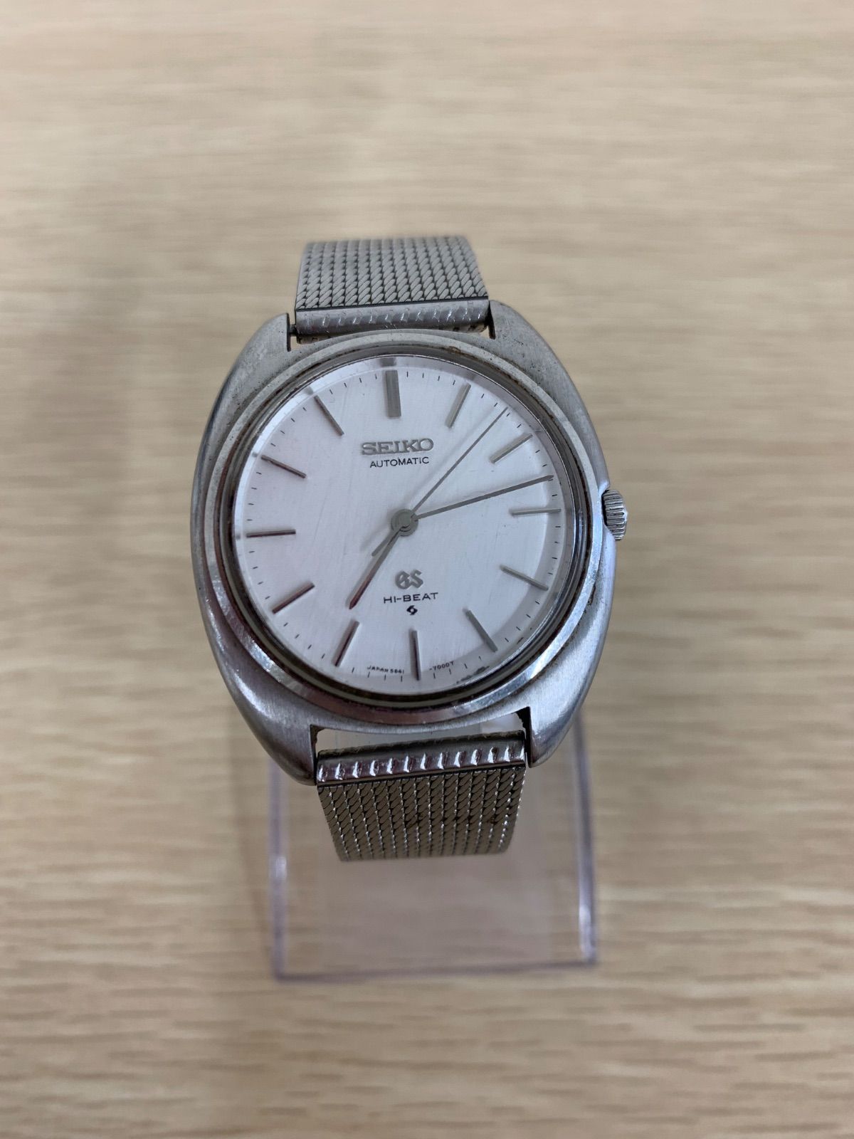 ●2 稼動品 SEIKO 自動巻き 5641-7000 グランドセイコーノンデイト 自動巻き 時計 1