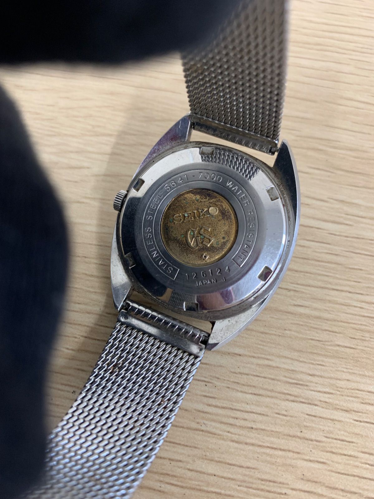  ●2 稼動品 SEIKO 自動巻き 5641-7000 グランドセイコーノンデイト 自動巻き 時計 1 ボトムス 自動巻き時計 腕時計(アナログ)