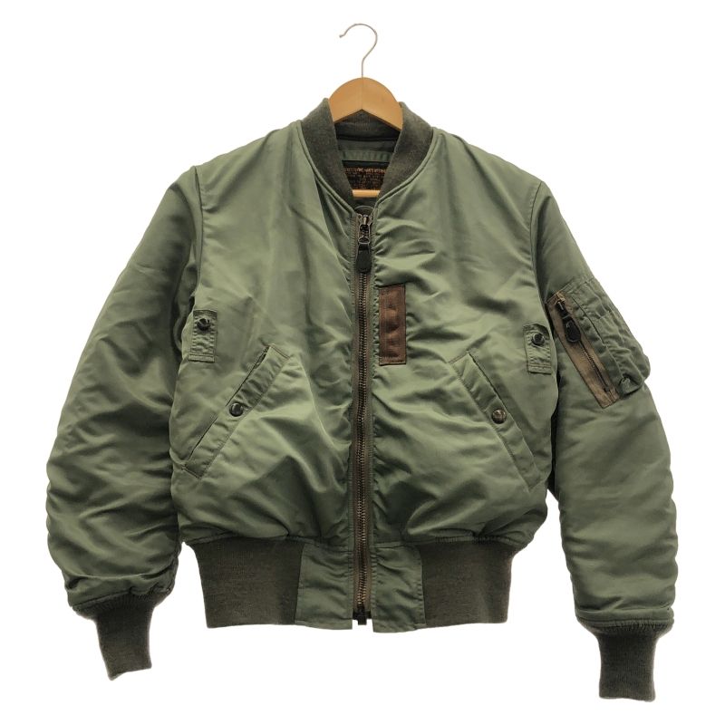 【中古】REAL McCOYS MA-1 8415-273-3969 サイズS カーキ リアルマッコイズ[91][240091401789] 中古】REAL McCOYS MA-1 8415-273-3969 サイズS カーキ リアル