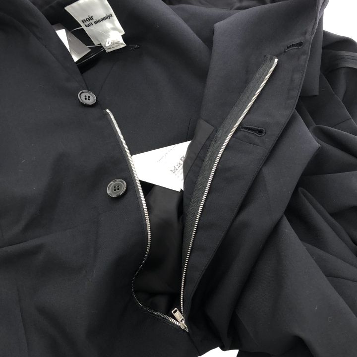 noir kei ninomiya (ノワールケイニノミヤ) Hooded All-in-One Black S