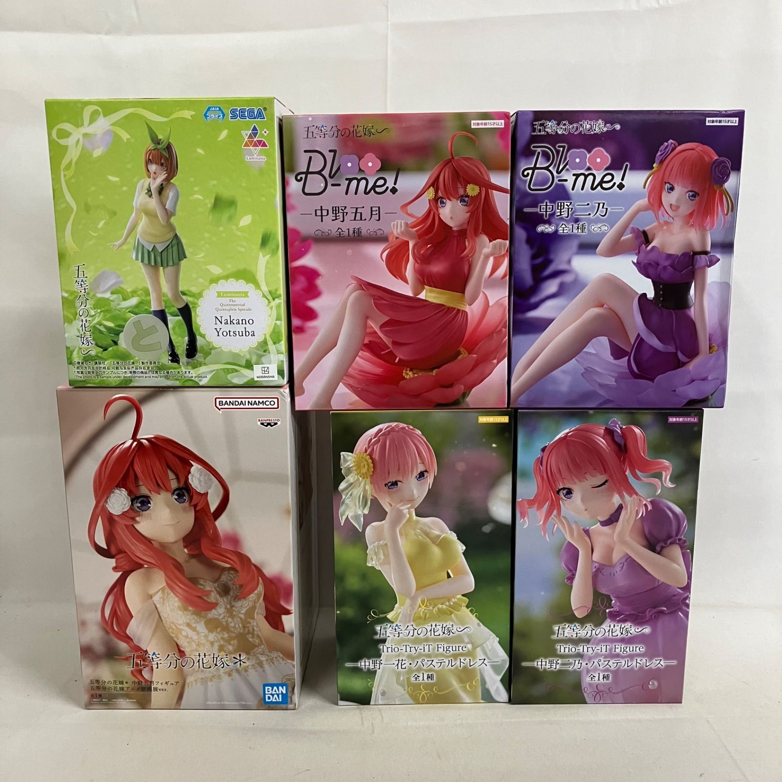 未開封 五等分の花嫁 まとめ フィギュア 6個セット SF2552 c107