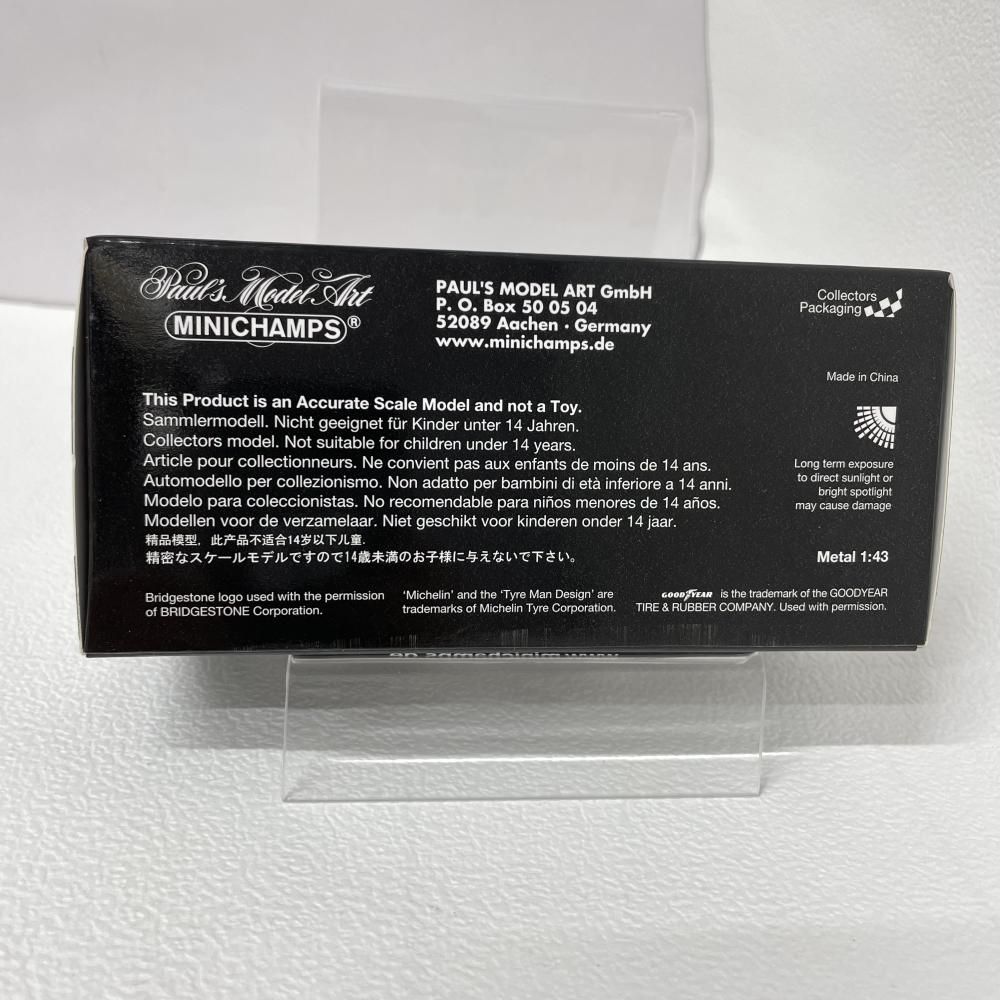 中古】1/43 MINICHAMPS ﾒﾙｾﾃﾞｽ ﾍﾞﾝﾂ C-CLASS `DEUTSCHE POST` D.ｸﾙｻｰﾄﾞ