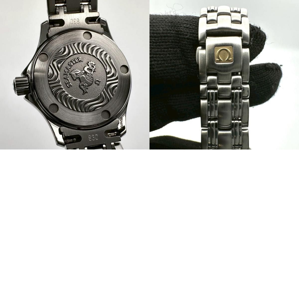 稼働品】 OMEGA オメガ 腕時計 シーマスター 120M クォーツ アナログ