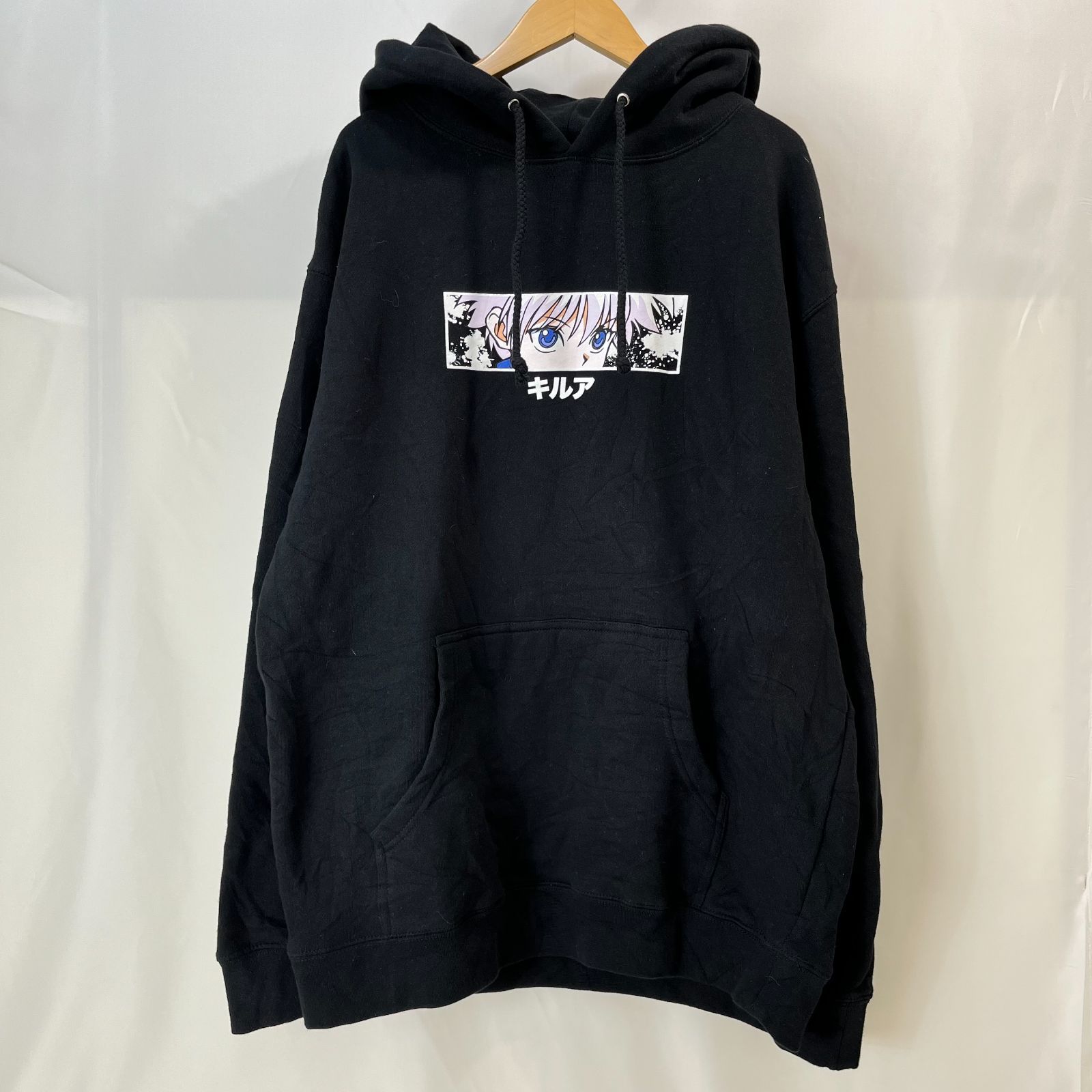 HUNTER×HUNTER ハンターハンター キルア パーカー size:M ブラック 