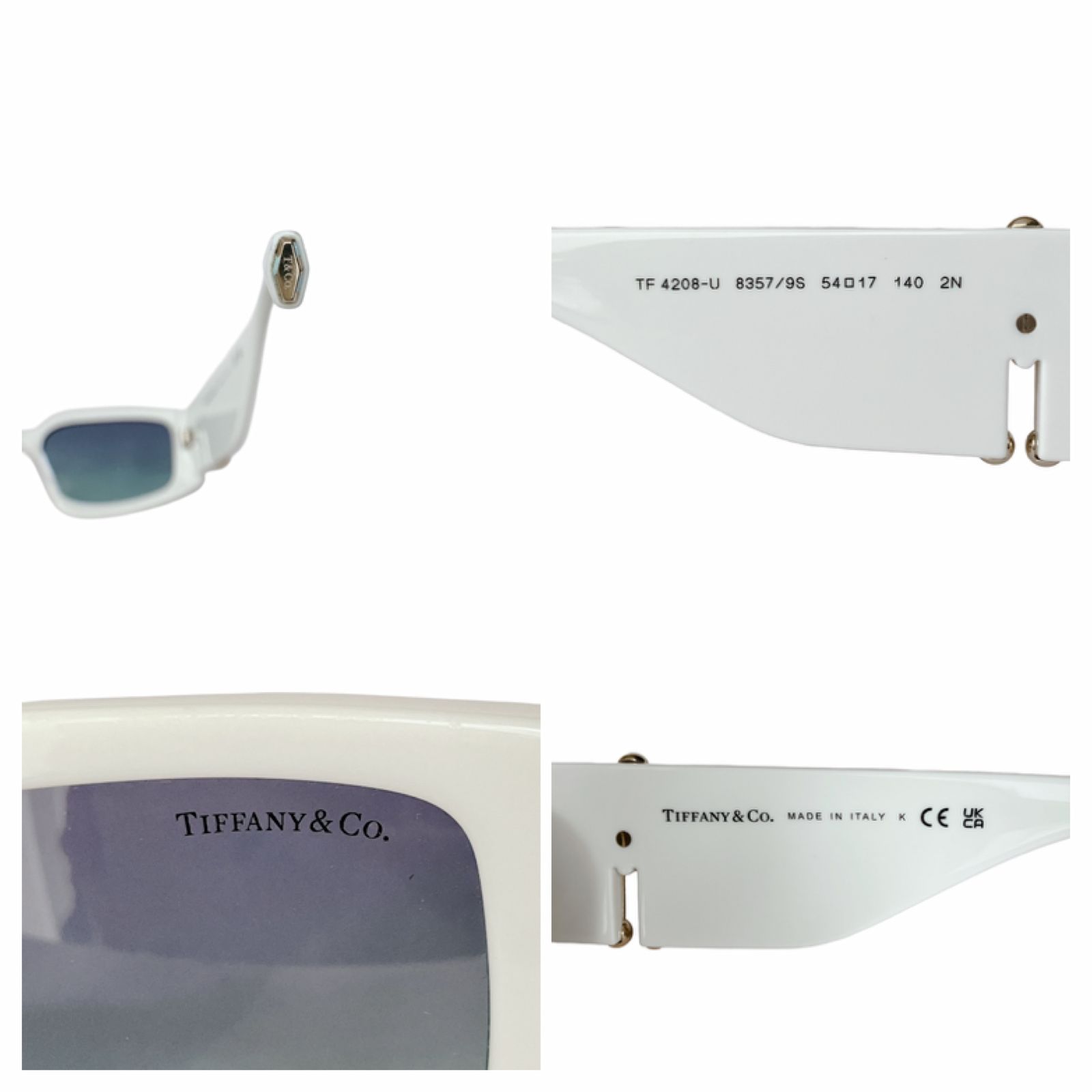 Tiffany & Co. ティファニー ハードウェア スクエア サングラス