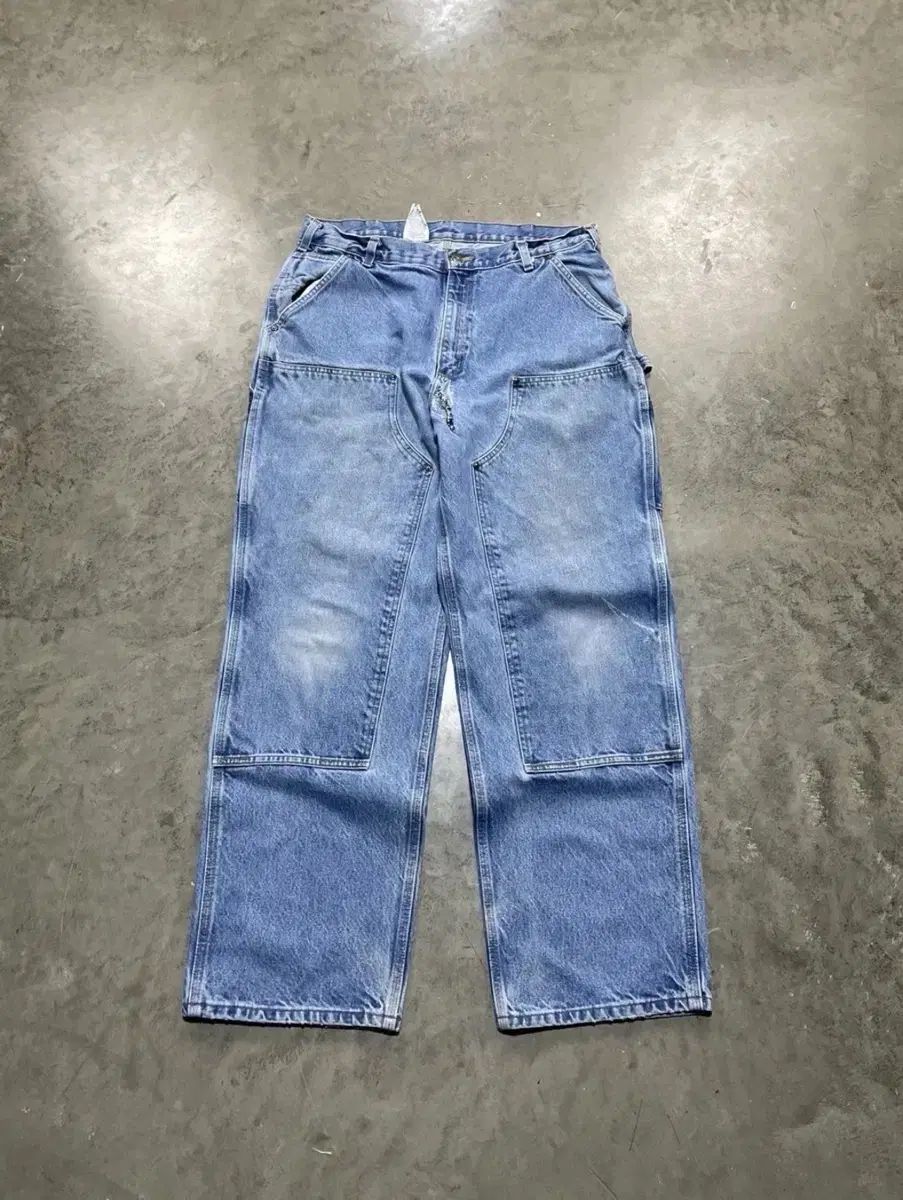 90s カーハート ダブルニー パンツ B73 DST 36x32 USA製 Carhartt 