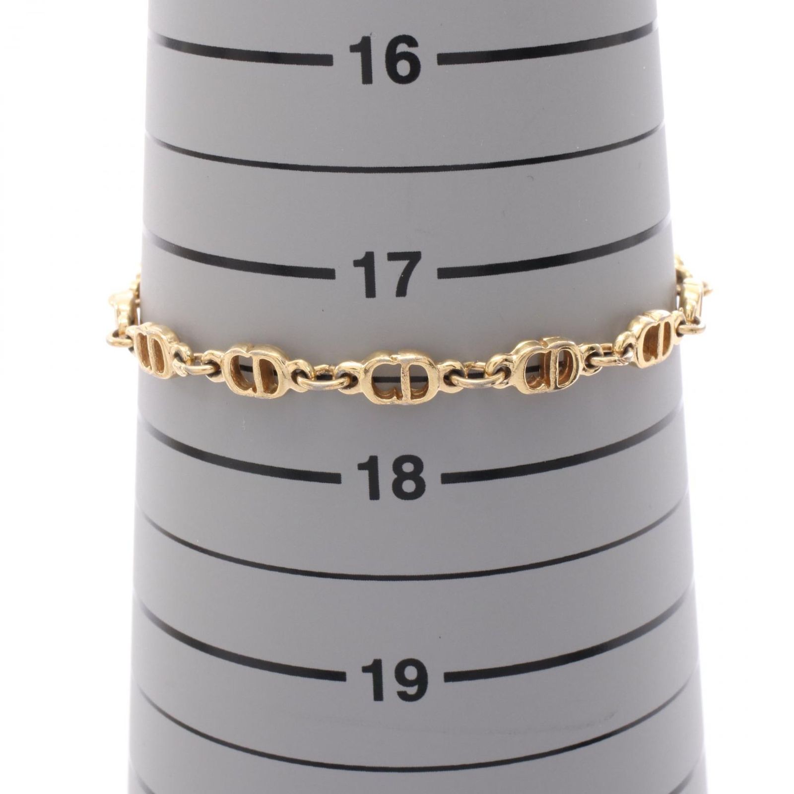 ディオール Dior ブレスレット CDロゴ GP（ゴールドメッキ 