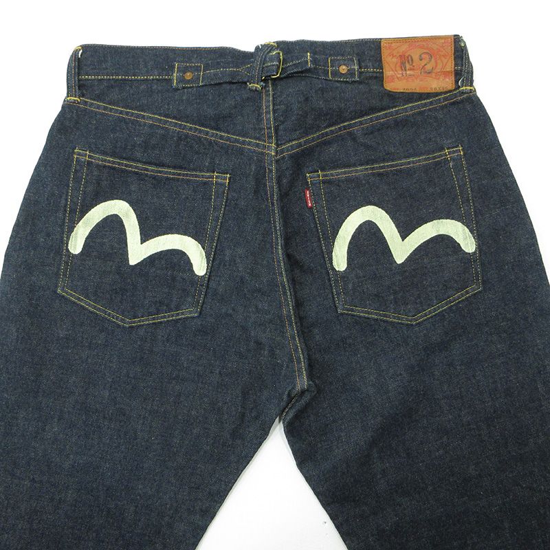 三重本店】 中古 EVISU | エヴィス No.2 カモメプリントシンチバック