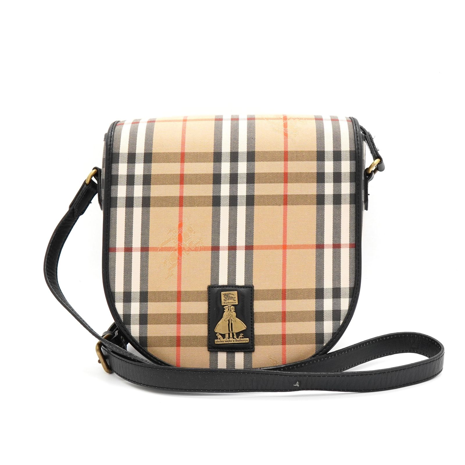 BURBERRYSバーバリー ショルダーバッグ シャドーホース ヴィンテージ