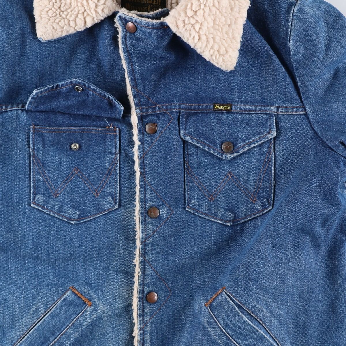 古着 70~80年代 ラングラー Wrangler WRANGE COAT ランチコート デニム