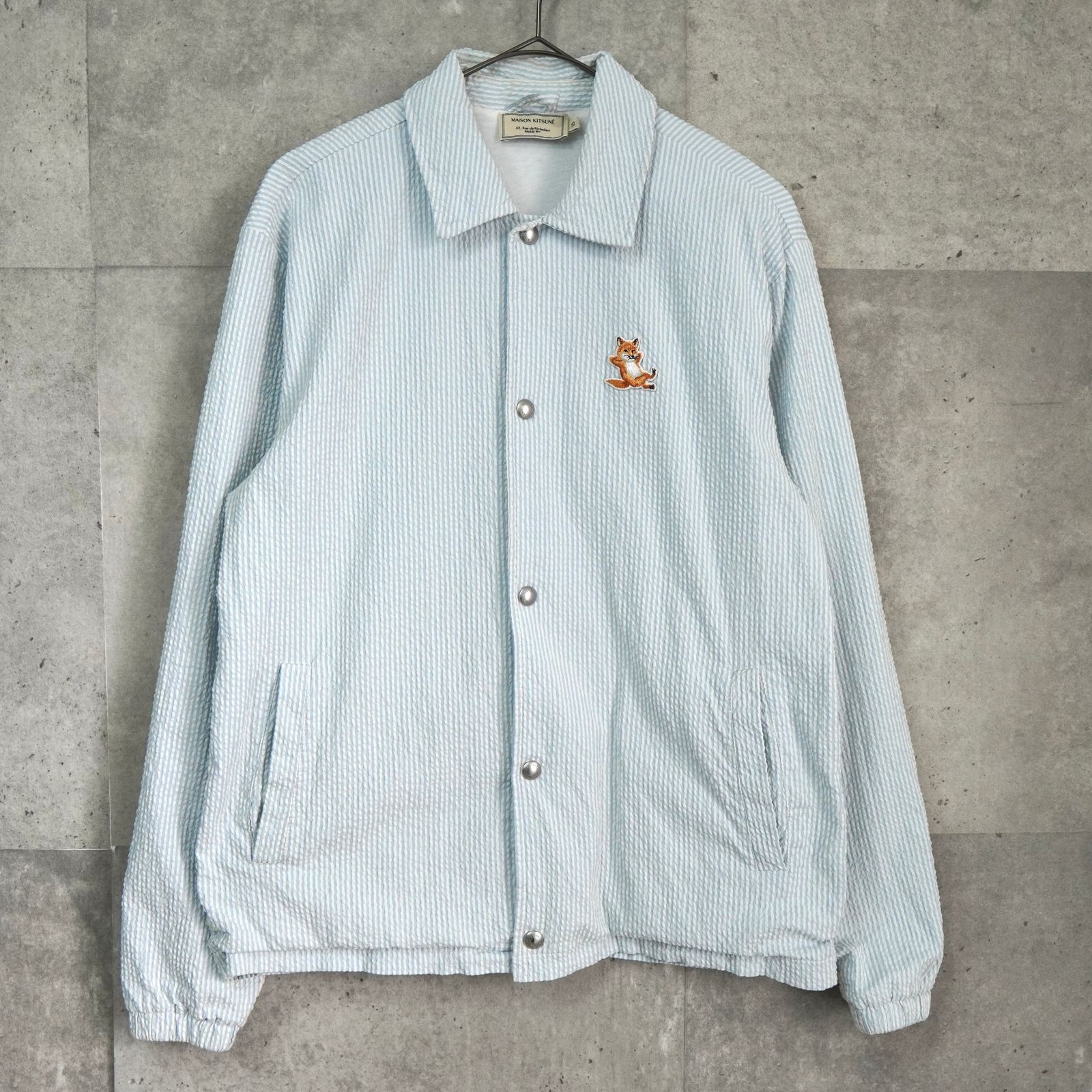 メゾンキツネ　コーチジャケット MAISON KITSUNE（メゾン キツネ） コーチジャケット メンズ コーチ