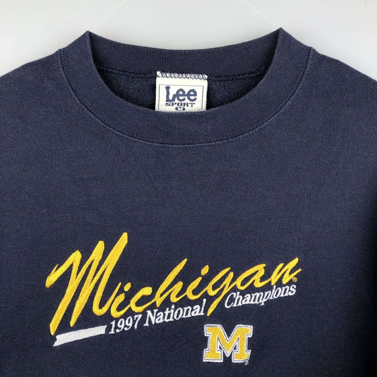 古着 90年代 リー Lee SPORT MICHIGAN ミシガン大学 カレッジ