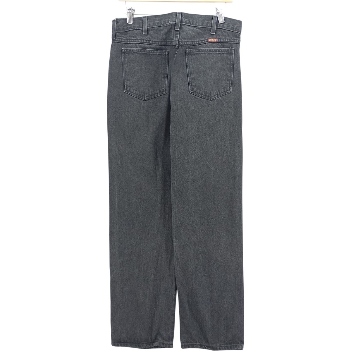 古着 ラスラー RUSTLER ブラックデニム テーパードデニムパンツ メンズw33相当/eaa482923
