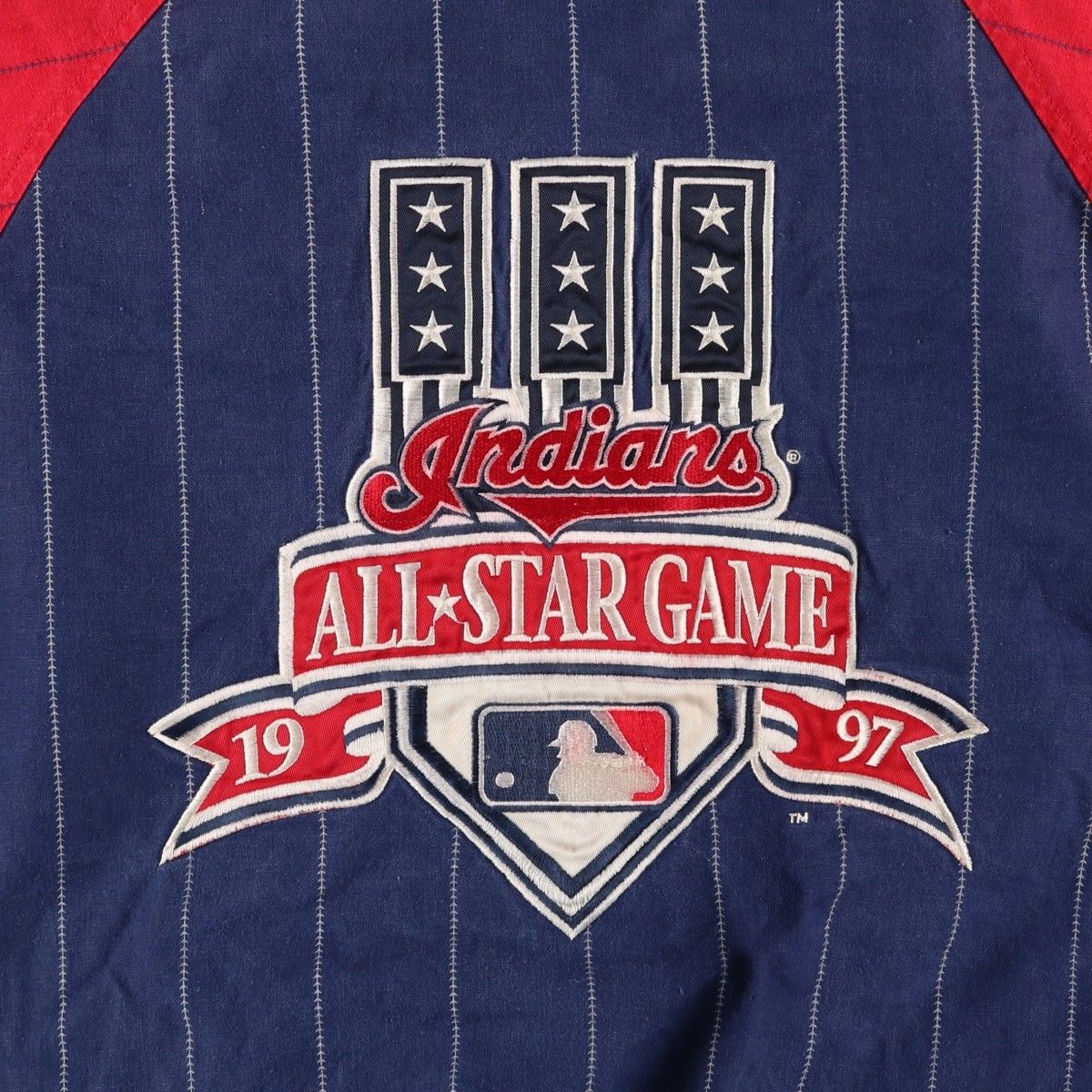 MLB　クリーブランド　インディアンス　　スタジャン 90's MIRAGE MLB クリーブランド インディアンス スタジャン 【公式通販】