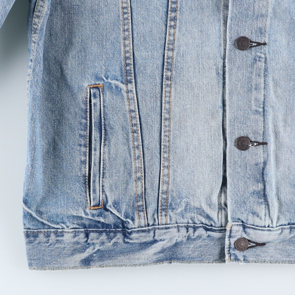 古着 リーバイス Levi's デニムジャケット Gジャン メンズL相当