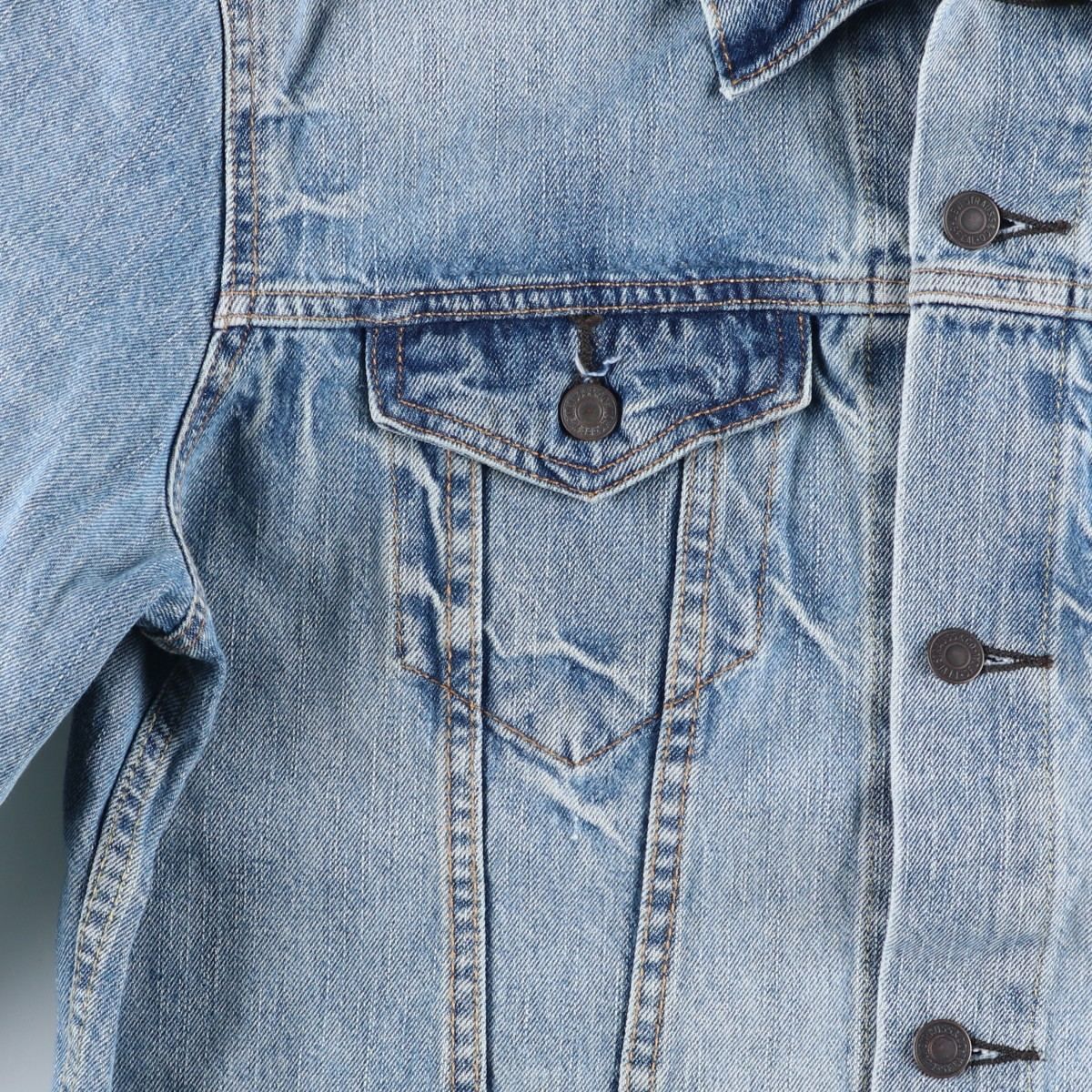 古着 リーバイス Levi's デニムジャケット Gジャン メンズL相当
