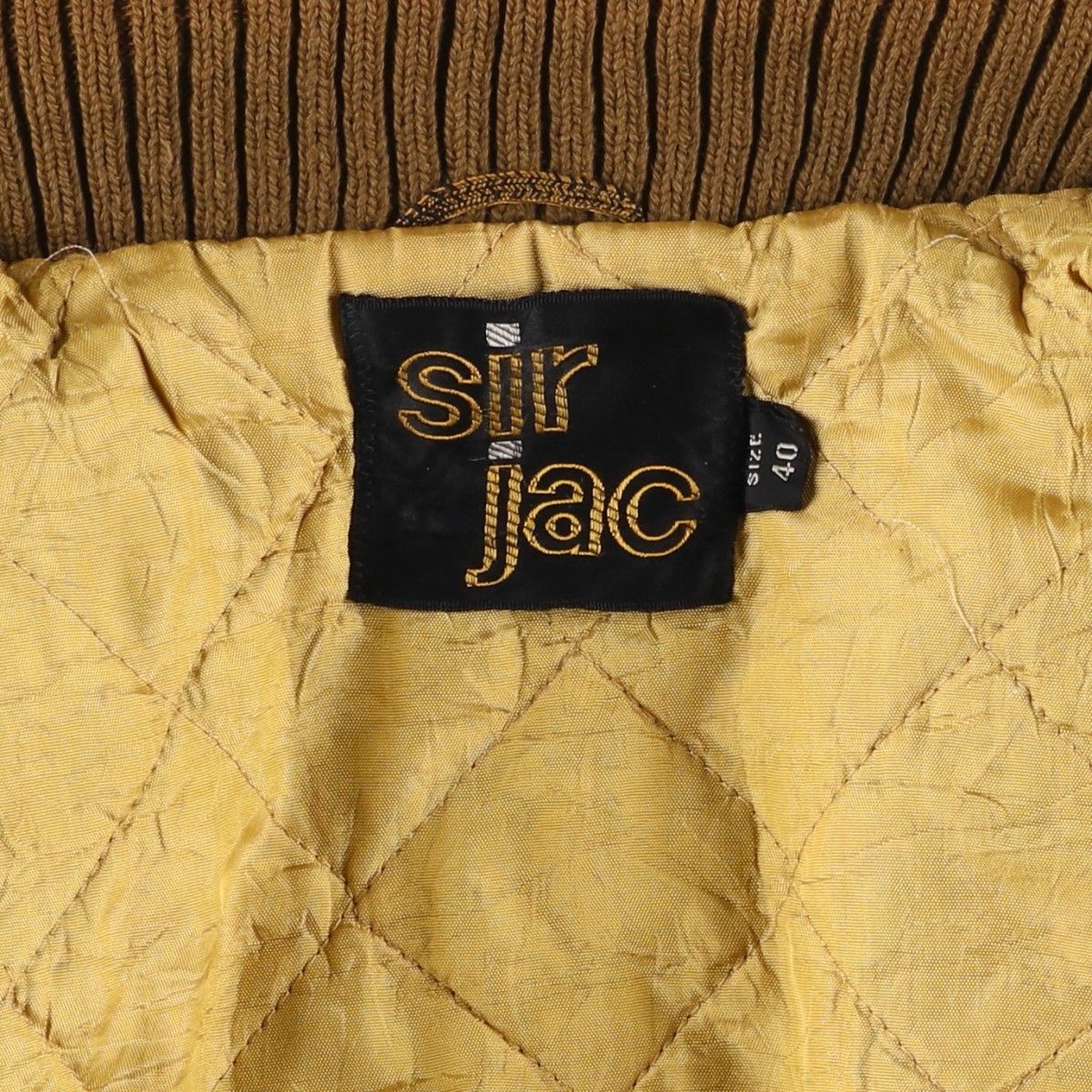 古着 60~70年代 sir jac 中綿入り コーデュロイ ファラオジャケット 