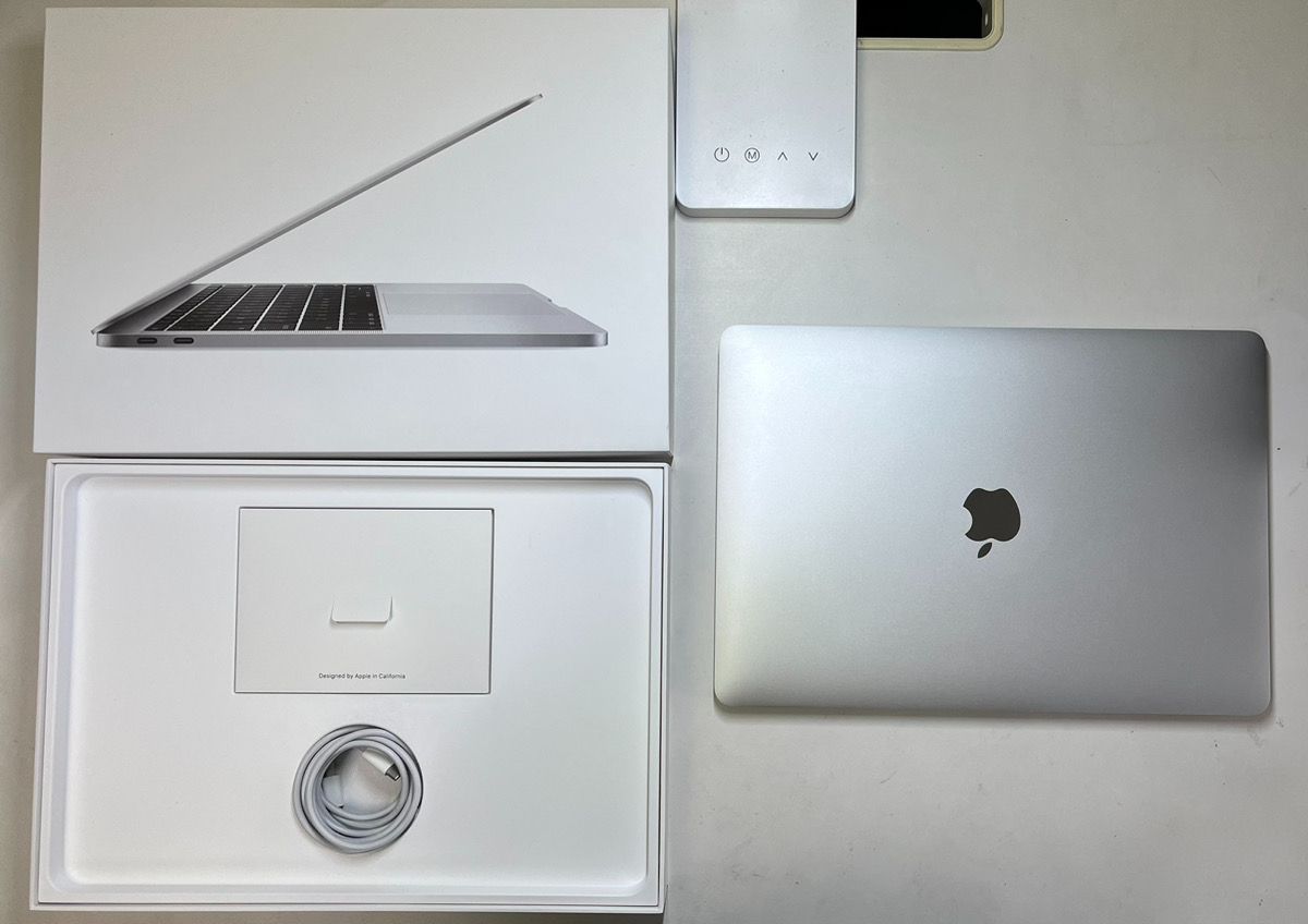 MacBook Pro 13インチ 2017 Corei5 8GB 256GB A1708 シルバー No.10023 