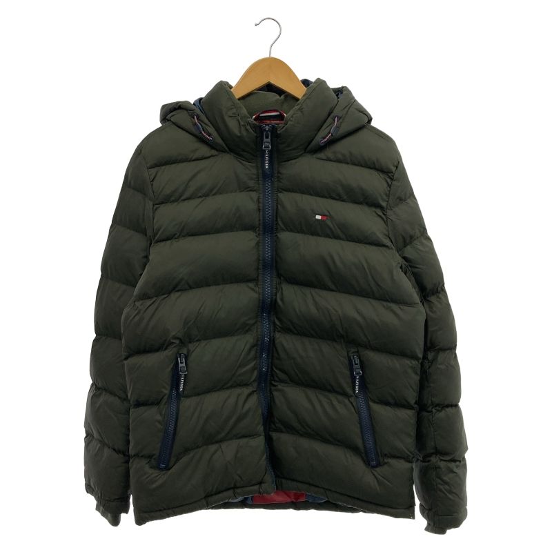 【中古】  中綿ジャケット サイズS カーキ 158AN508 トミーヒルフィガー[91][240091402216] 中古】TOMMY HILFIGER 中綿ジャケット サイズS カーキ 158AN508 トミー