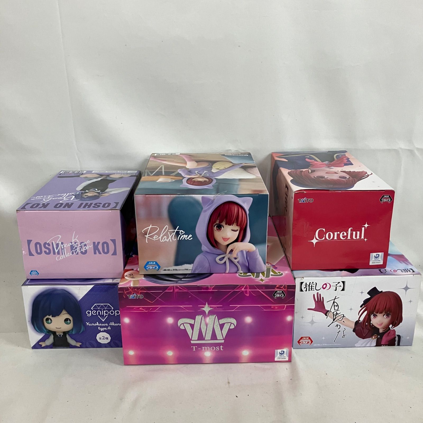 未開封 推しの子 黒川あかね 有馬かな アイ フィギュア 6個セット