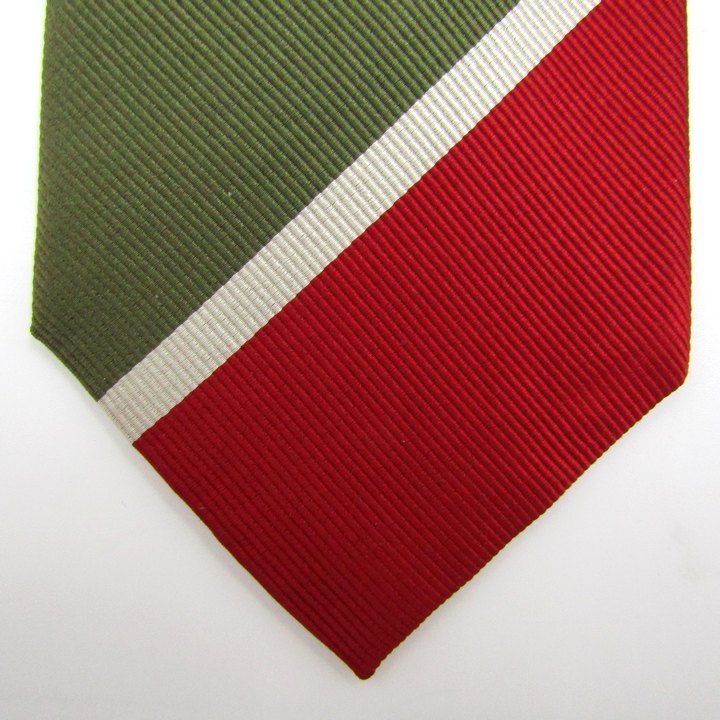 ドレイクス ブランド ネクタイ ストライプ柄 シルク PO メンズ レッド