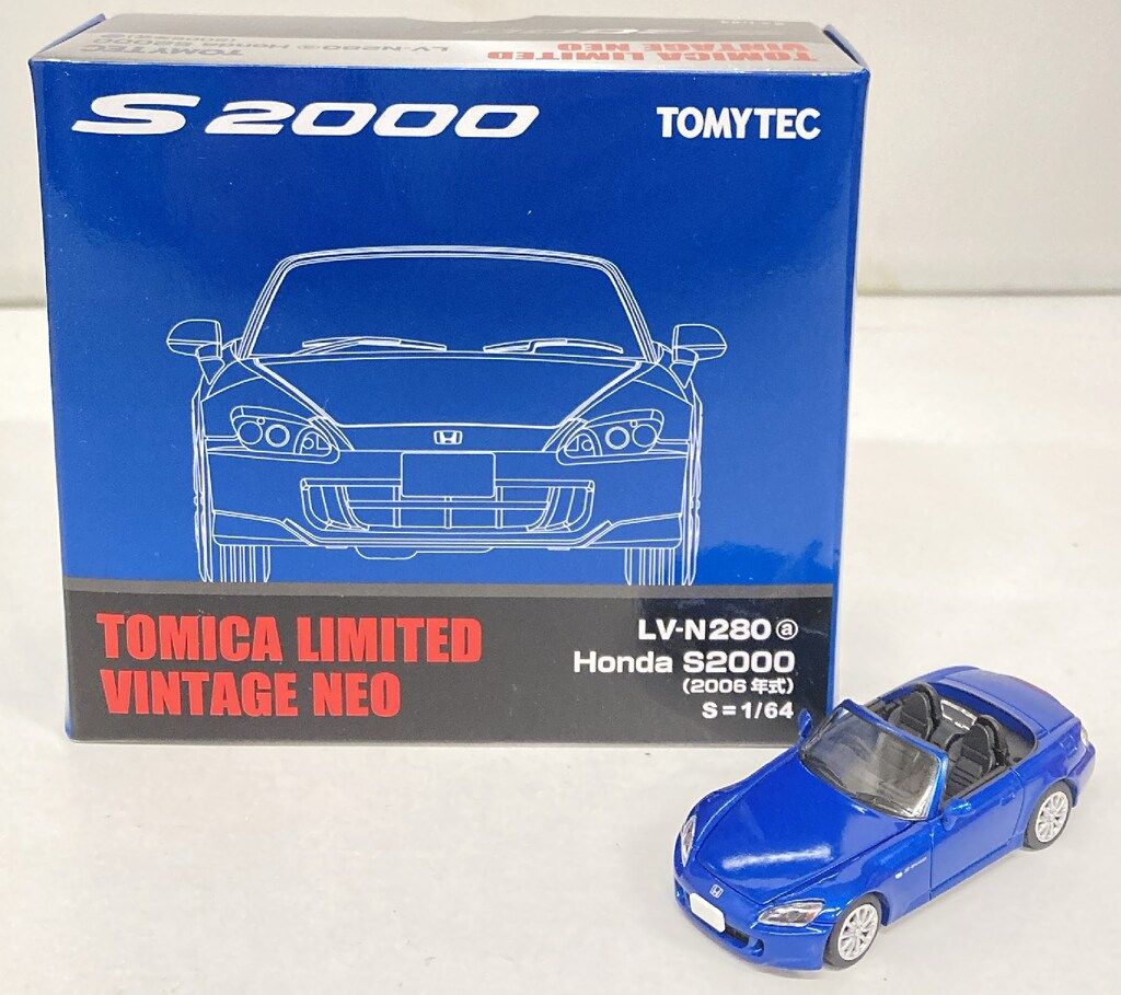 トミーテック TOMICA LIMITED VINTAGE NEO ホンダS2000 (2006年式)(青