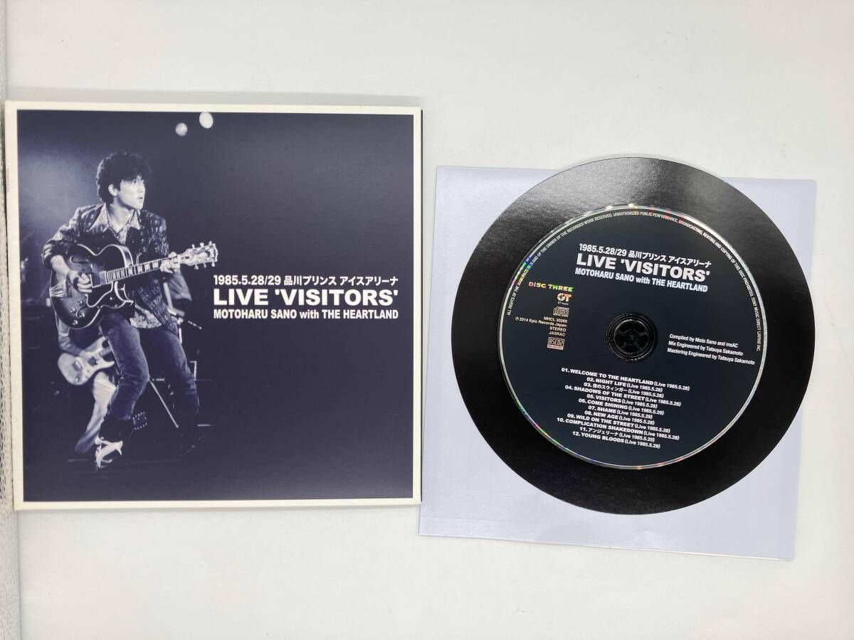 付属品欠品 佐野元春 CD VISITORS DELUXE EDITION(完全生産限定盤