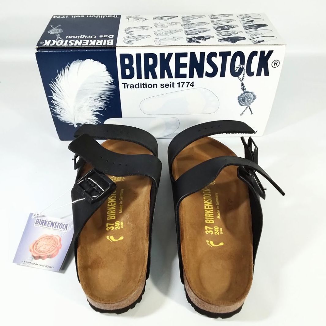 BIRKENSTOCK サンダル Arizona ブラック 37 24cm BIRKENSTOCK