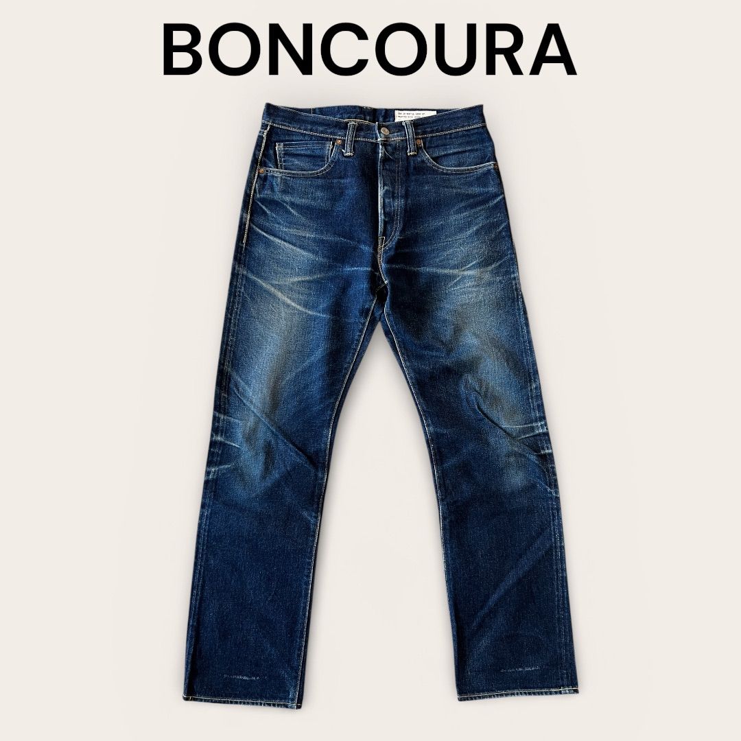 BONCOURA ボンクラ 大戦モデル デニムパンツ ジーンズ W32 赤耳 隠し 
