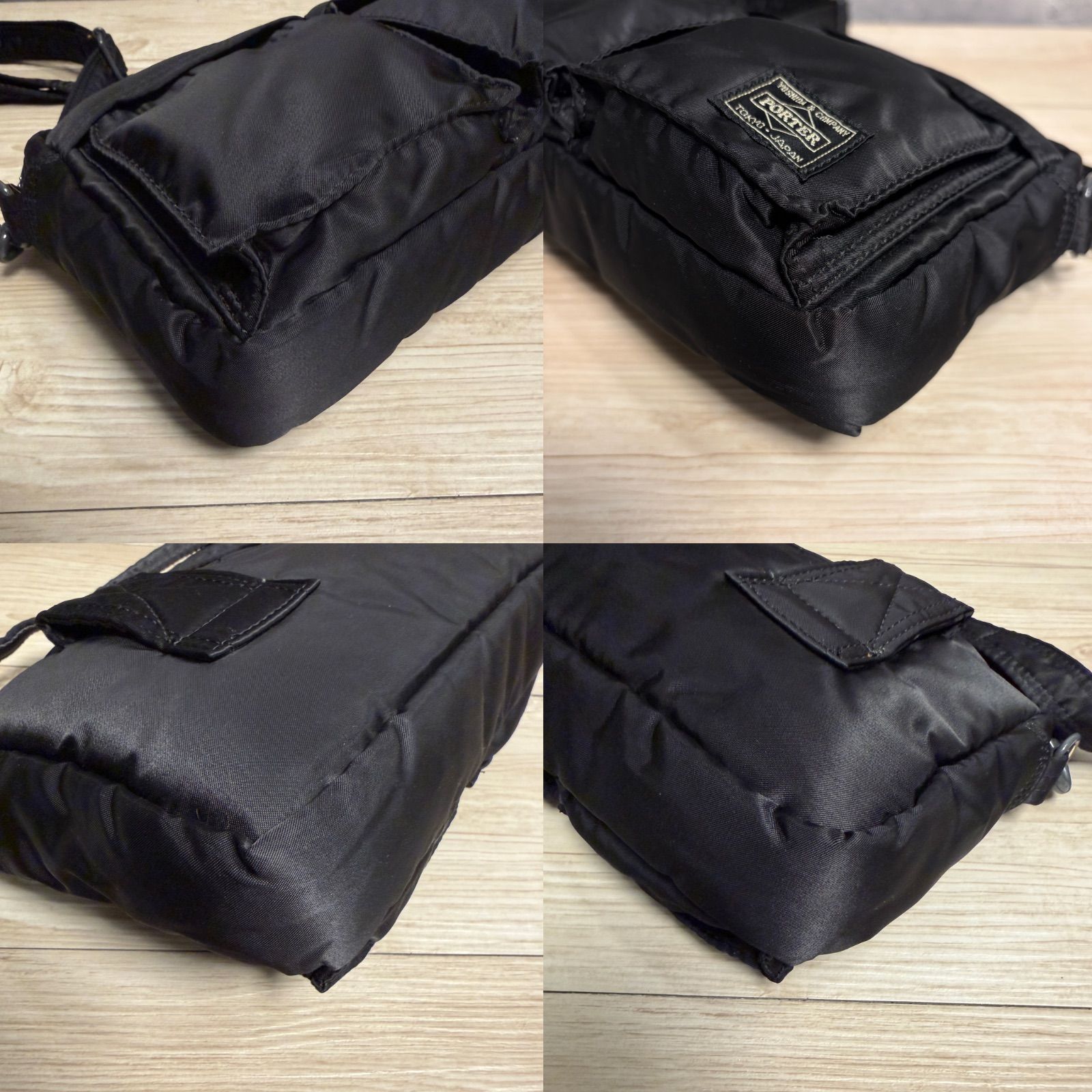 PORTER ポーター ショルダーバッグ ブラック ナイロン 吉田カバン