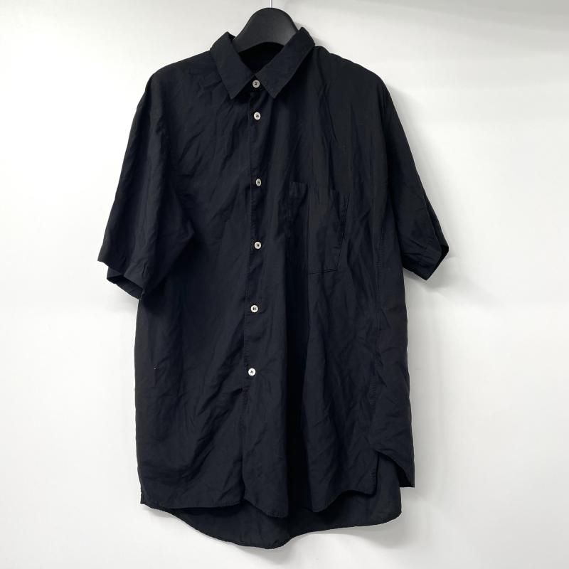 中古】BLACK COMME des GARCONS ショートスリーブ 半袖シャツ ブラック