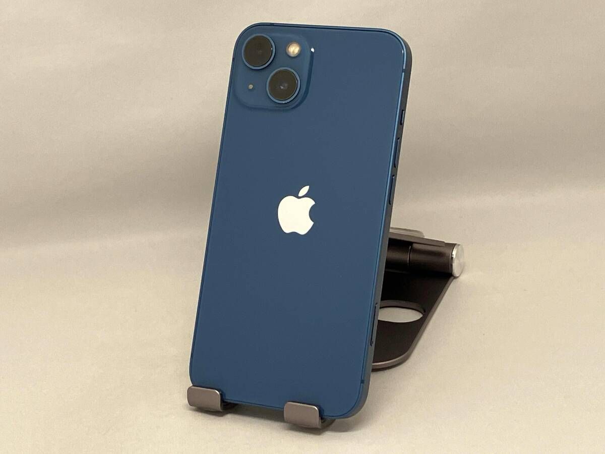 au 【SIMロックなし】MLNG3J/A iPhone 13 128GB ブルｰ au 【公式 