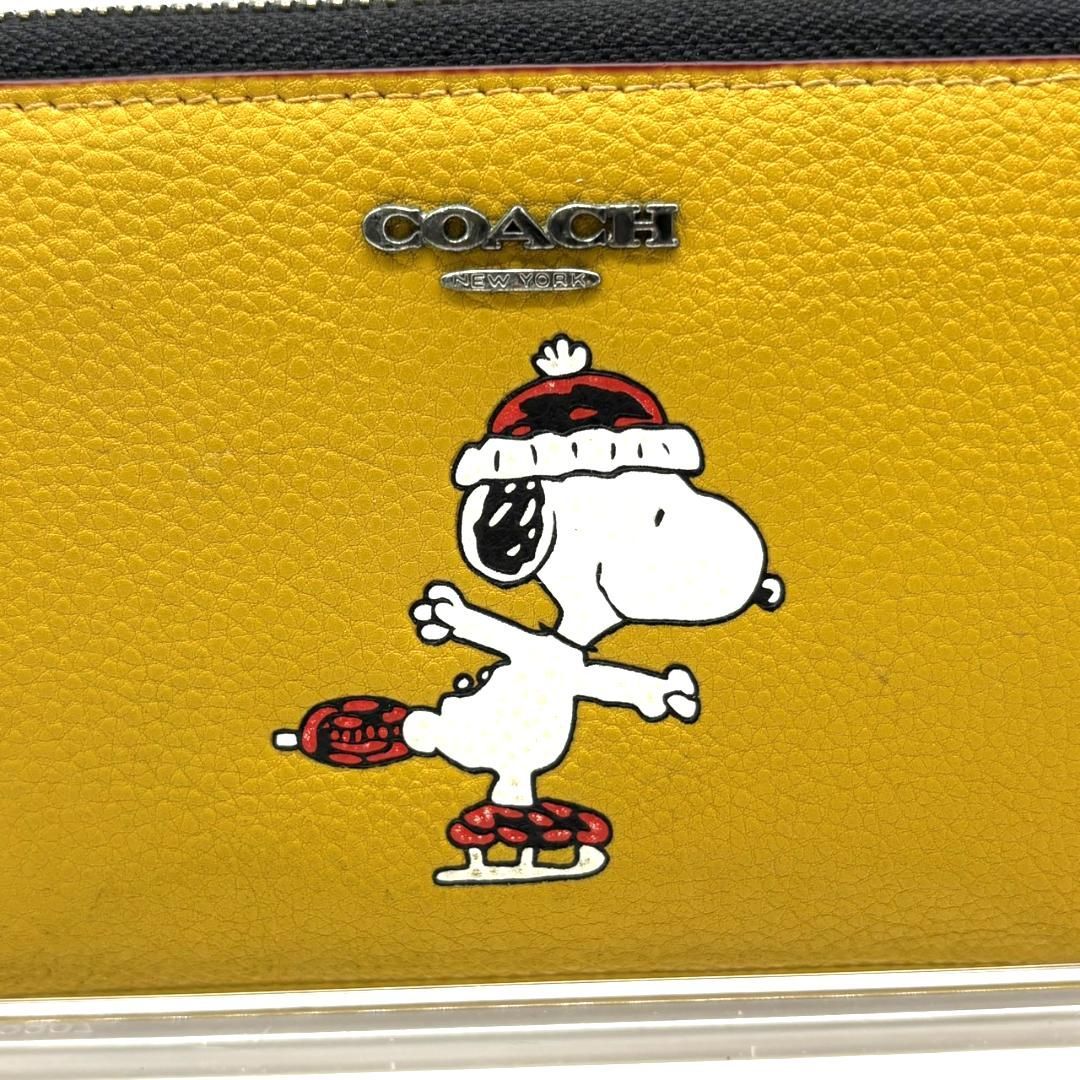 ALPHA様 コーチ COACH スヌーピー ピーナッツ コラボ ラウンド 
