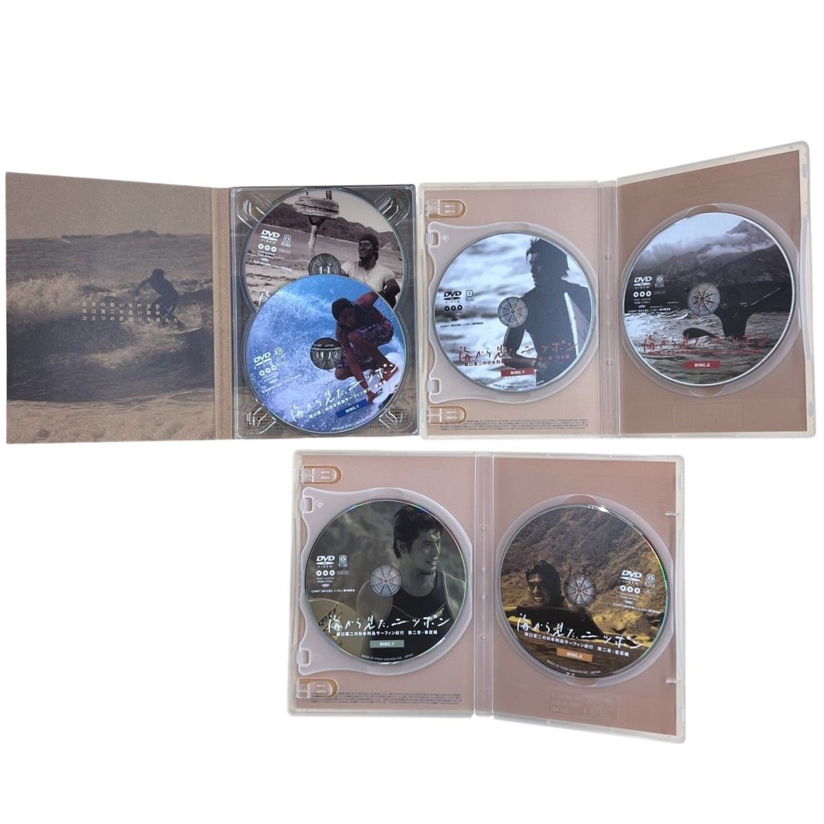 海から見たニッポン坂口憲二の日本列島サーフィン紀行 全巻セット DVD