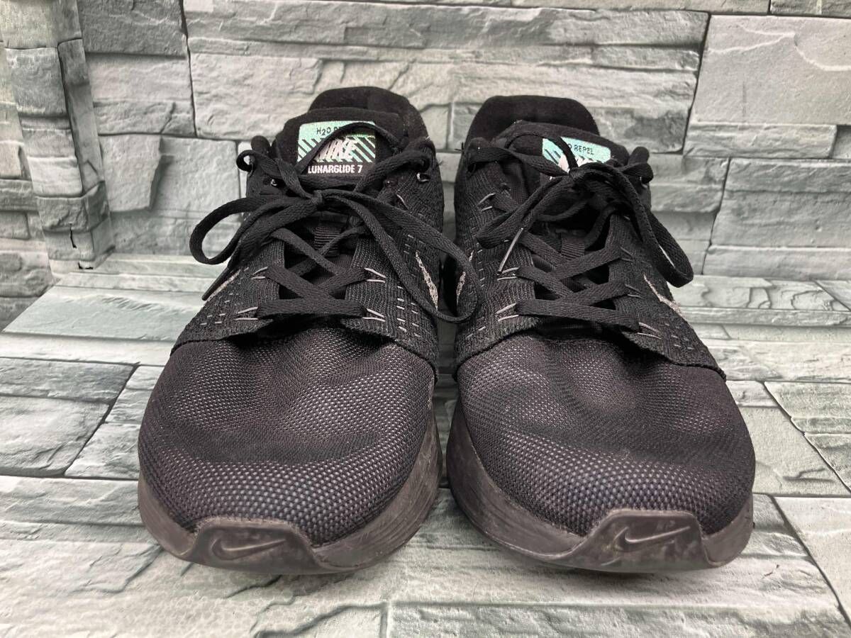 NIKE 803566-001／BLK ランニングシュ-ズ／27.5cm - メルカリ