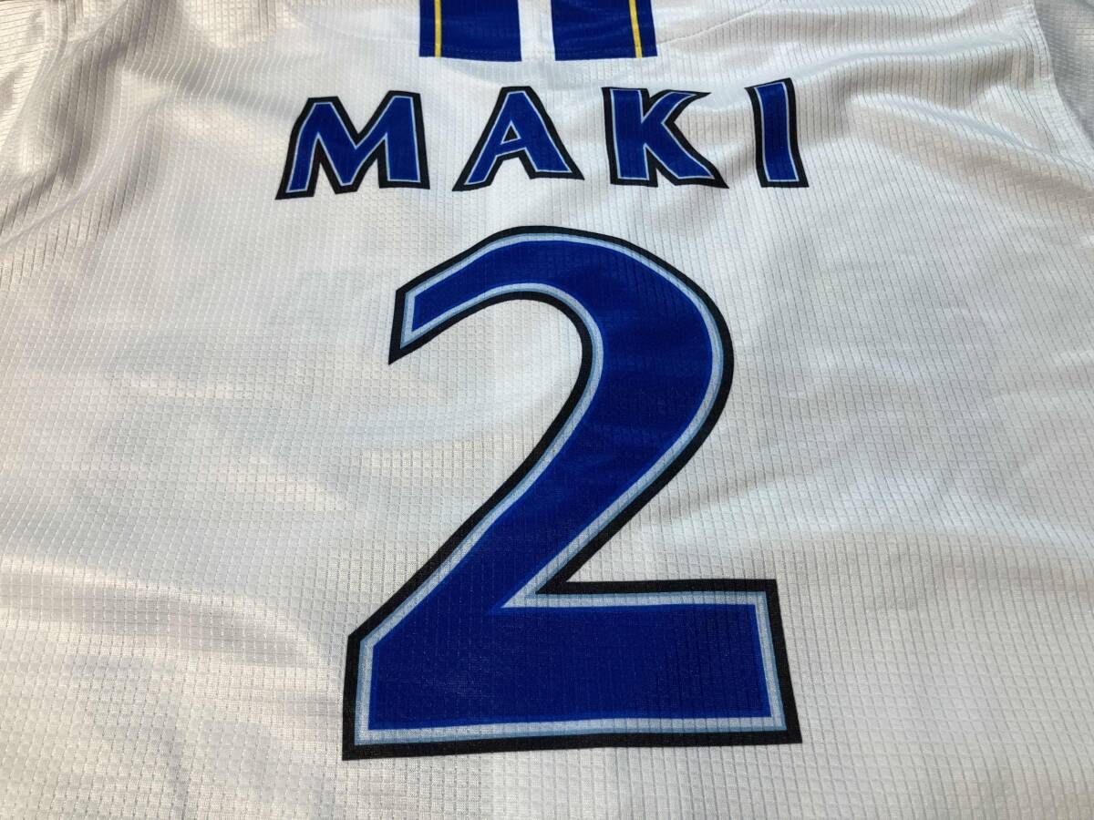 横浜DeNAベイスターズ 2番 牧秀悟選手 MAKI レプリカユニフォーム プロ