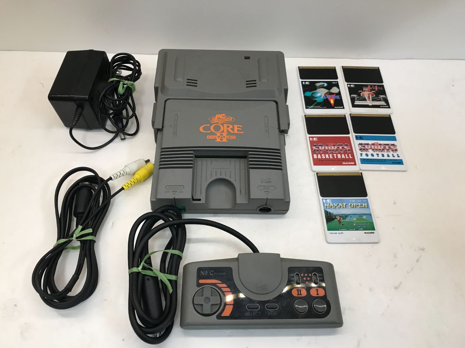 HD】箱・説明書無し・ソフト付き PCエンジン コアグラフィックス2