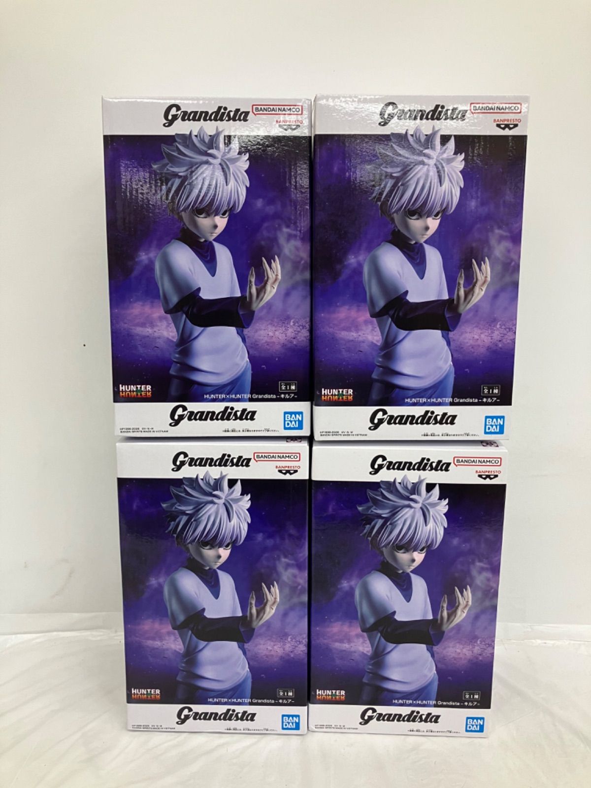 未開封 HUNTER×HUNTER Grandista キルア フィギュア 4個セット LF2536