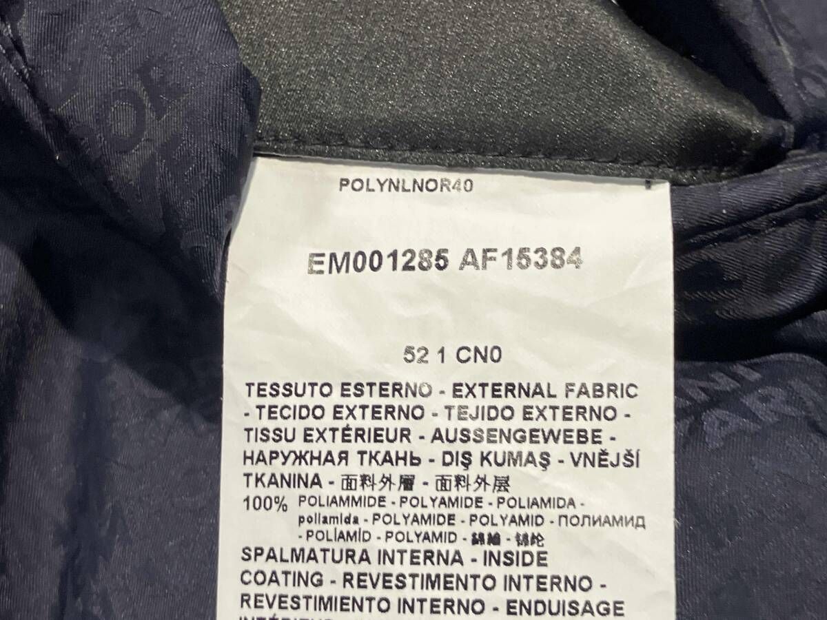 EMPORIO ARMANI アルマーニ JACKET-NAVY EM001285 サイズ50 EA7 