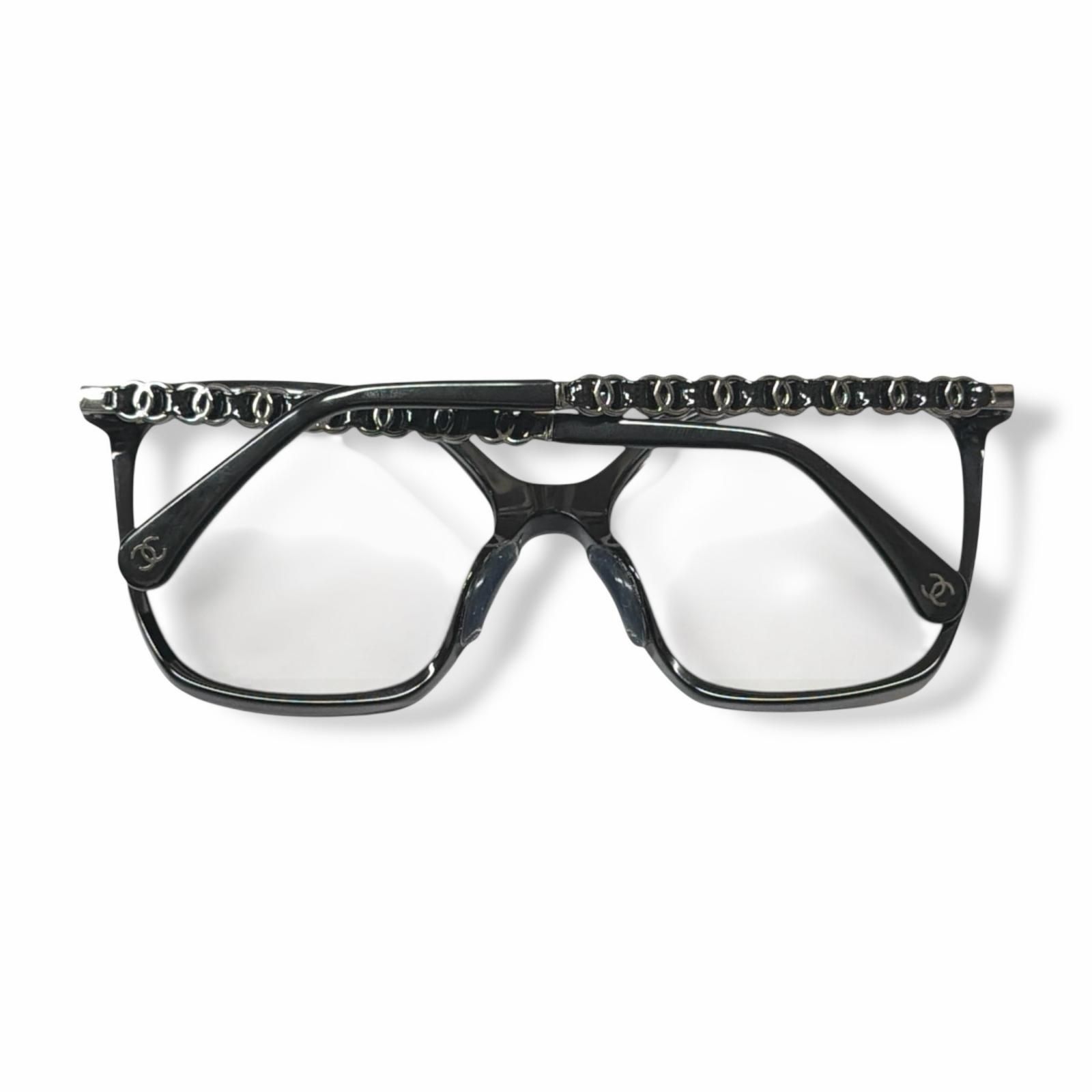 参考上代92400円 CHANEL スクエア シェイプ サングラス メガネ ココ