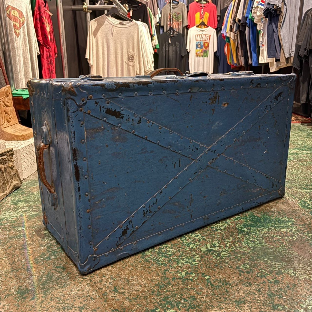 USA製 EXCELSIOR STAMFORD社 トランクケース 収納ボックス 軍物