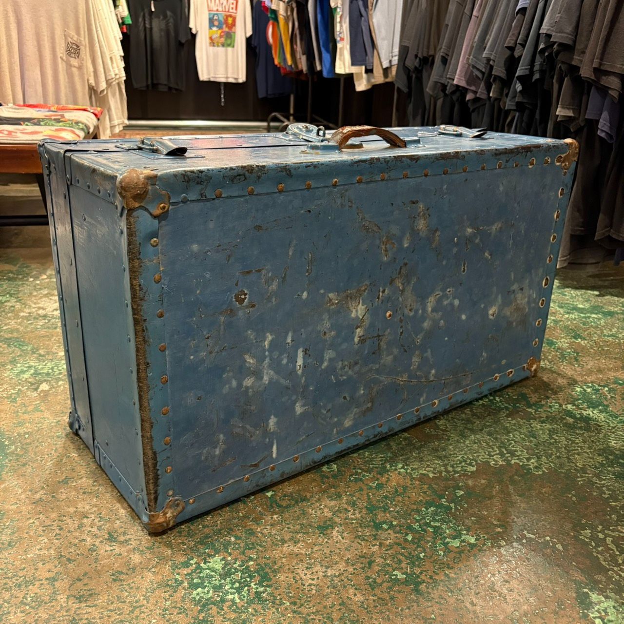 USA製 EXCELSIOR STAMFORD社 トランクケース 収納ボックス 軍物