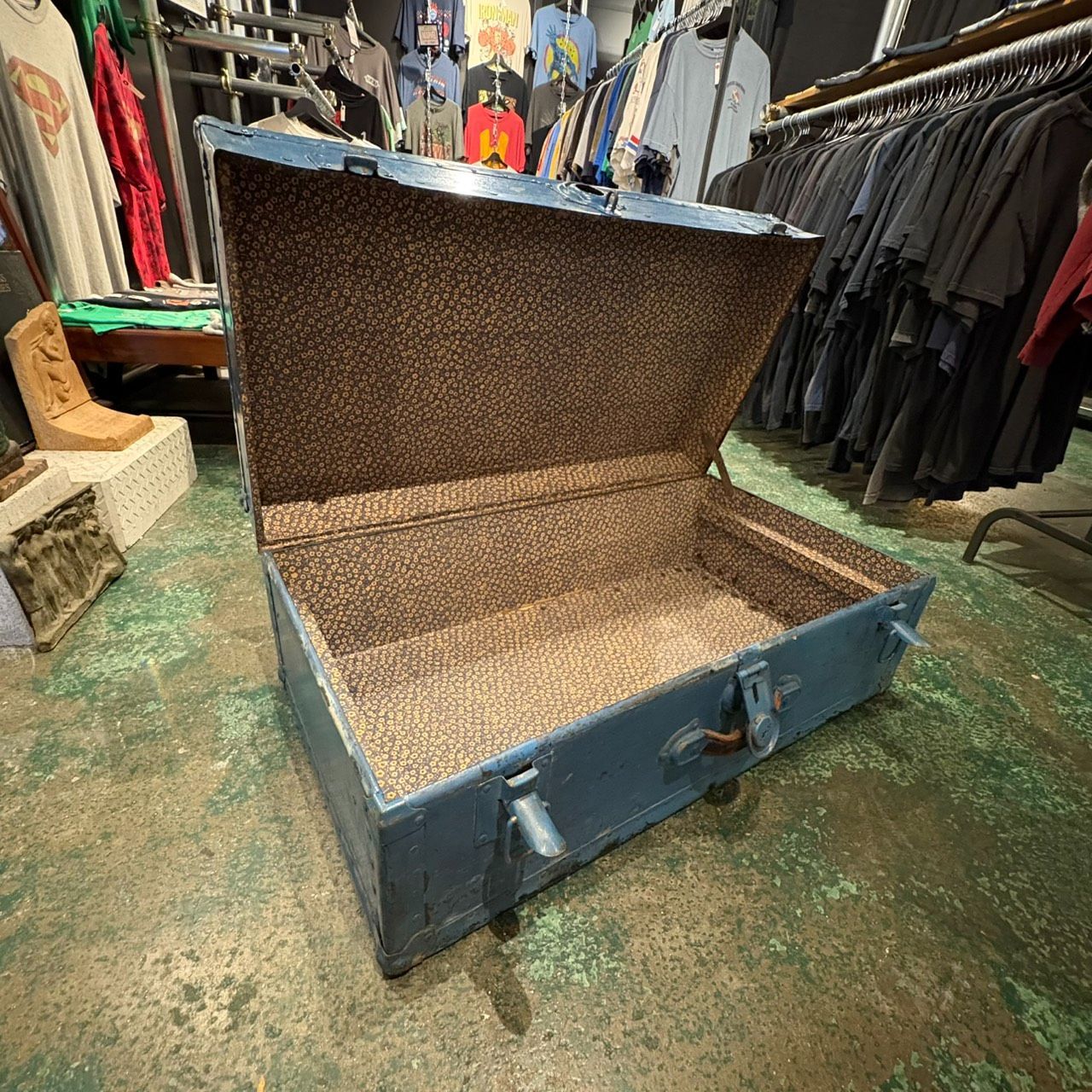 USA製 EXCELSIOR STAMFORD社 トランクケース 収納ボックス 軍物