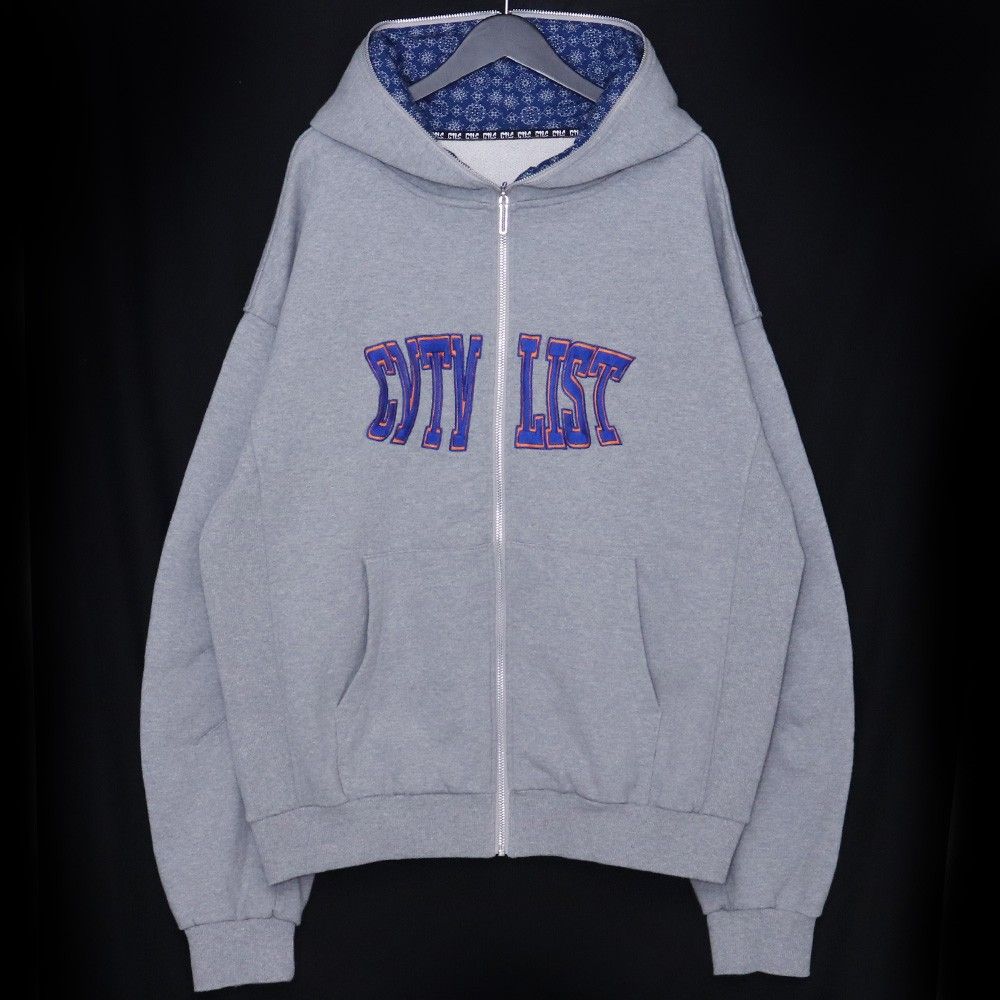 CVTVLIST OSK EXCLUSIVE USUAL ZIP HOODIE サイズ2 グレー 2501010301 CVTVLIST OSK EXCLUSIVE USUAL ZIP HOODIE サイズ2 グレー 2501010301