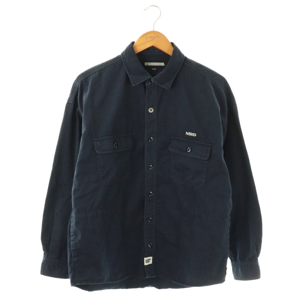 ネイバーフッド NEIGHBORHOOD GARMENT DYED SHIRT LS シャツ