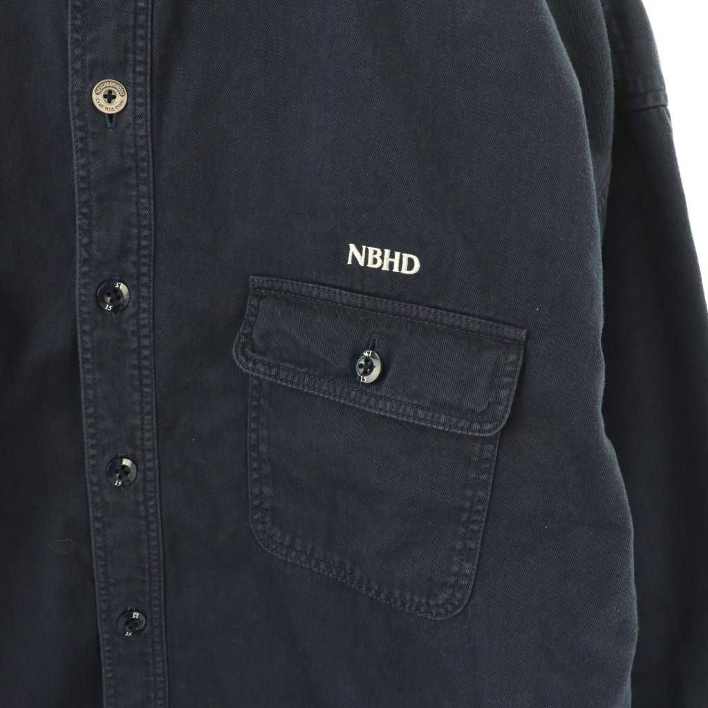 ネイバーフッド NEIGHBORHOOD GARMENT DYED SHIRT LS シャツ
