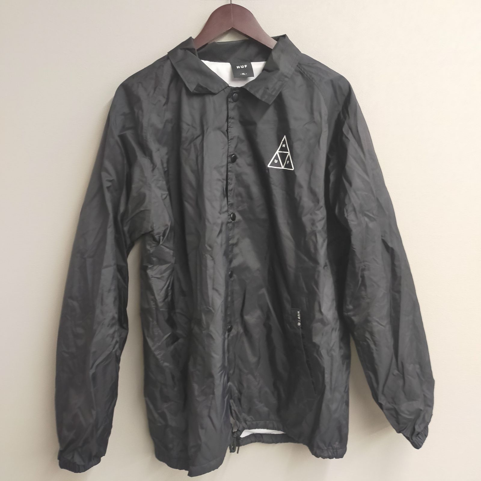 N2019 HUF ハフ コーチジャケット ナイロンジャケット XL メンズ 長袖 