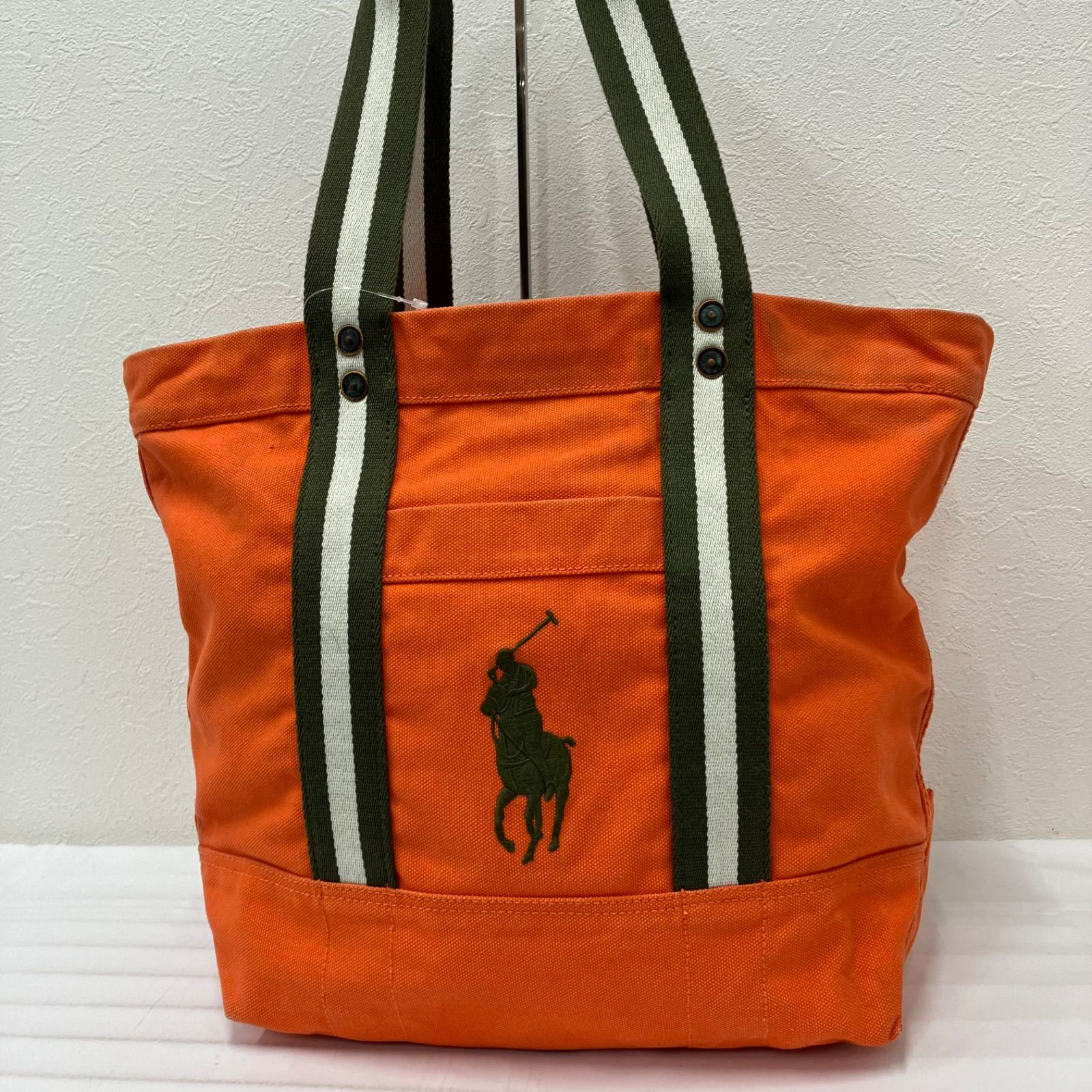 9666 POLO RALPH LAUREN ポロラルフローレン トートバッグ キャンバス 