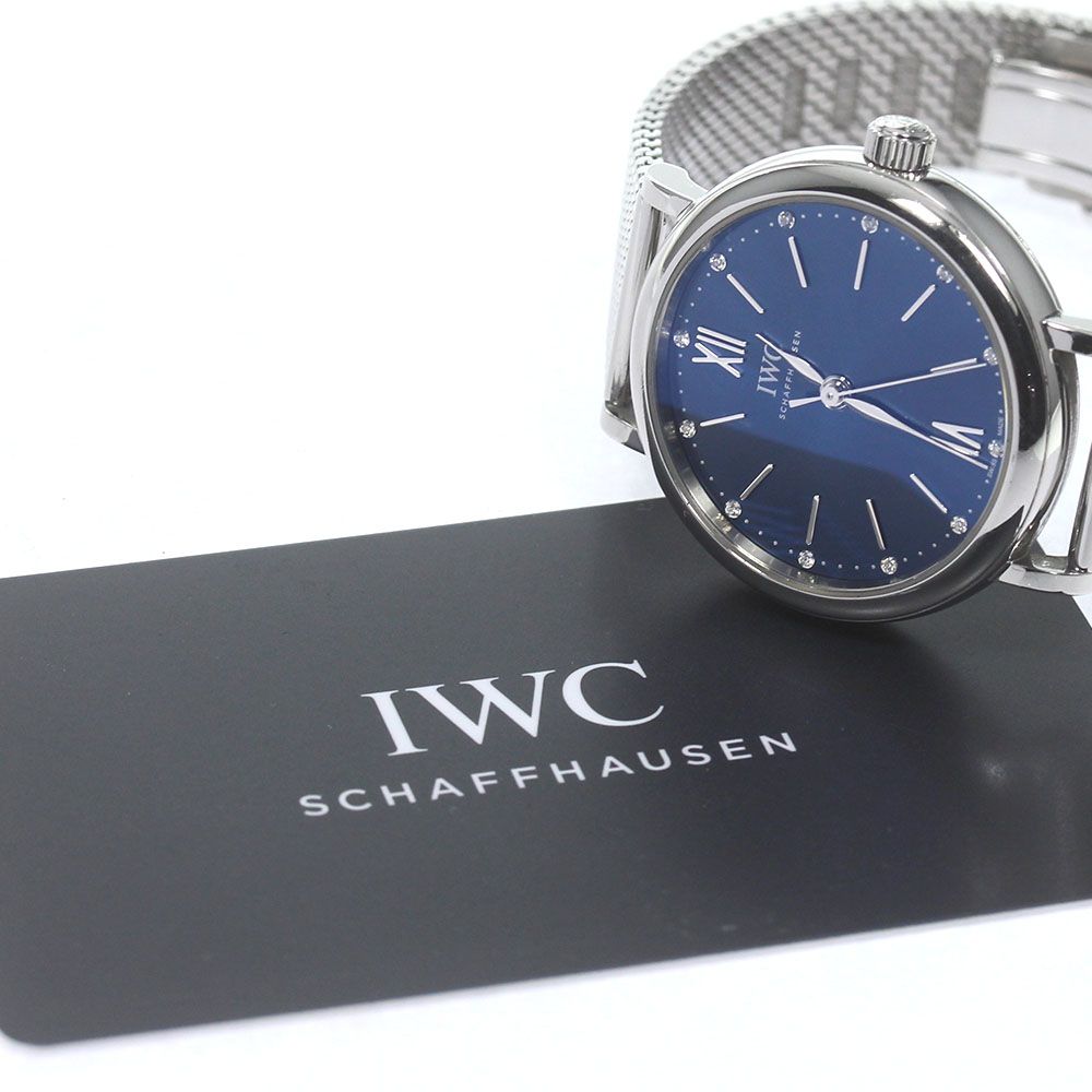 IWC IWC SCHAFFHAUSEN IW357404 ポートフィノ オートマティック 34 12P