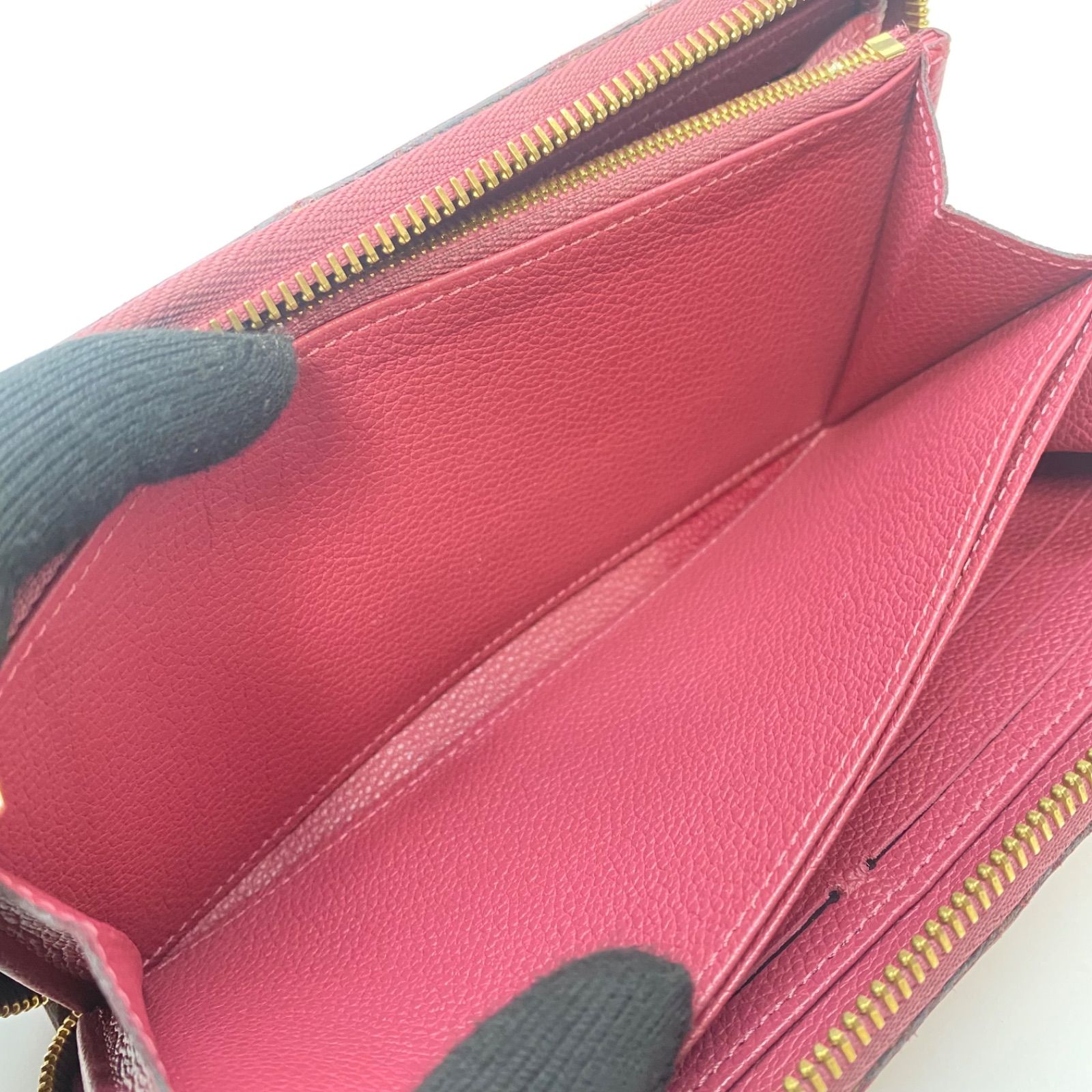 3313 LOUIS VUITTON ルイヴィトン モノグラム アンプラント ジッピー